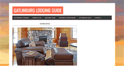 Desktop Screenshot of gatlinburg-lodging-guide.com